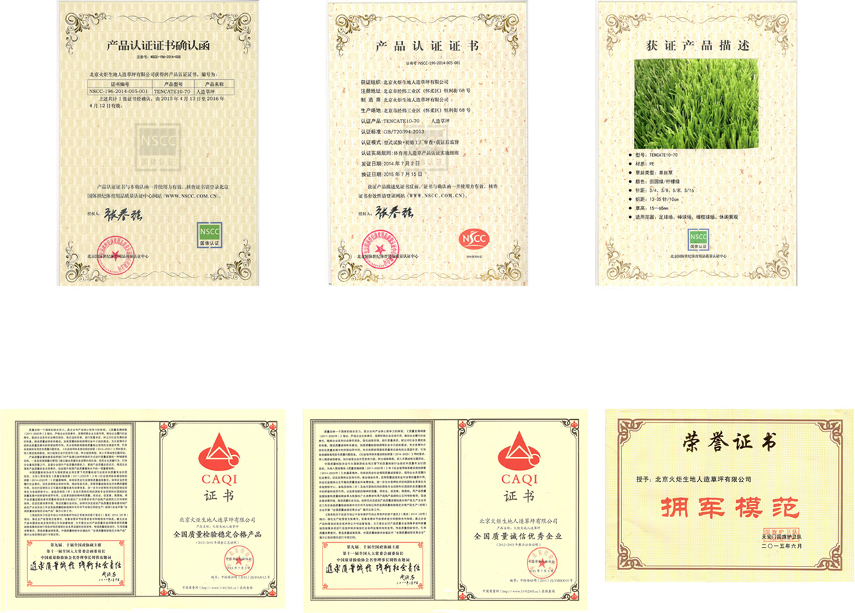 Institution Certificates